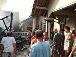 Rumah di Way Kanan LampungTerbakar, Penghuni Tewas