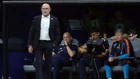 Soccer Football - FIFA World Cup 2026 - Group H - Spain v Cape Verde - Atlanta Stadium, Atlanta, Georgia, U.S. - June 15, 2026 Spain coach Luis De La Fuente looks on during the match IMAGN IMAGES via Reuters/Brett Davis