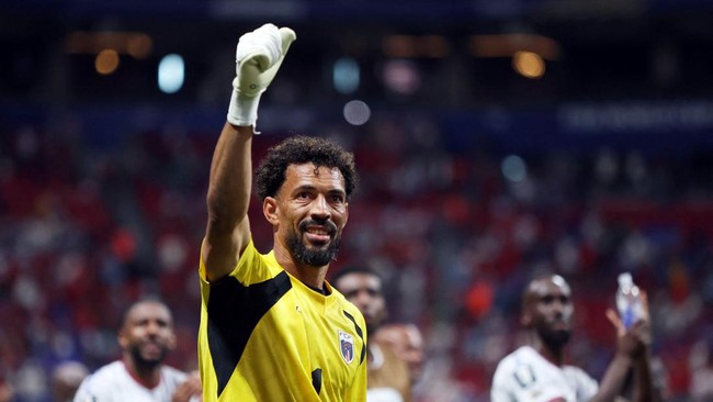 Soccer Football - FIFA World Cup 2026 - Group H - Spain v Cape Verde - Atlanta Stadium, Atlanta, Georgia, U.S. - June 15, 2026 Cape Verde's Vozinha celebrates after the match IMAGN IMAGES via Reuters/Brett Davis