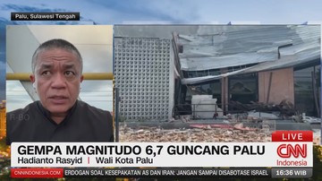 VIDEO: Gempa Magnitudo 6,7 Guncang Kota Palu