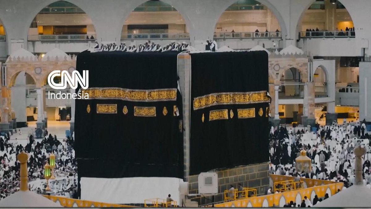 Tahun Baru Hijriah, Kiswah Ka'bah di Masjidil Haram Bakal Diganti