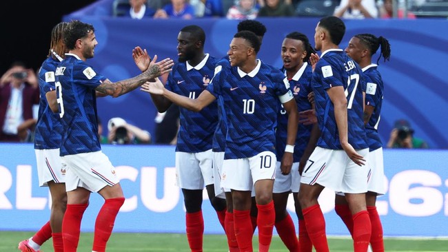 Timnas Prancis hajar Senegal di Piala Dunia 2026.