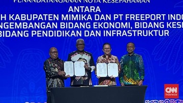 Freeport Gaet Pemkab Mimika-YPMAK, Perkuat Program Pendidikan-Ekonomi