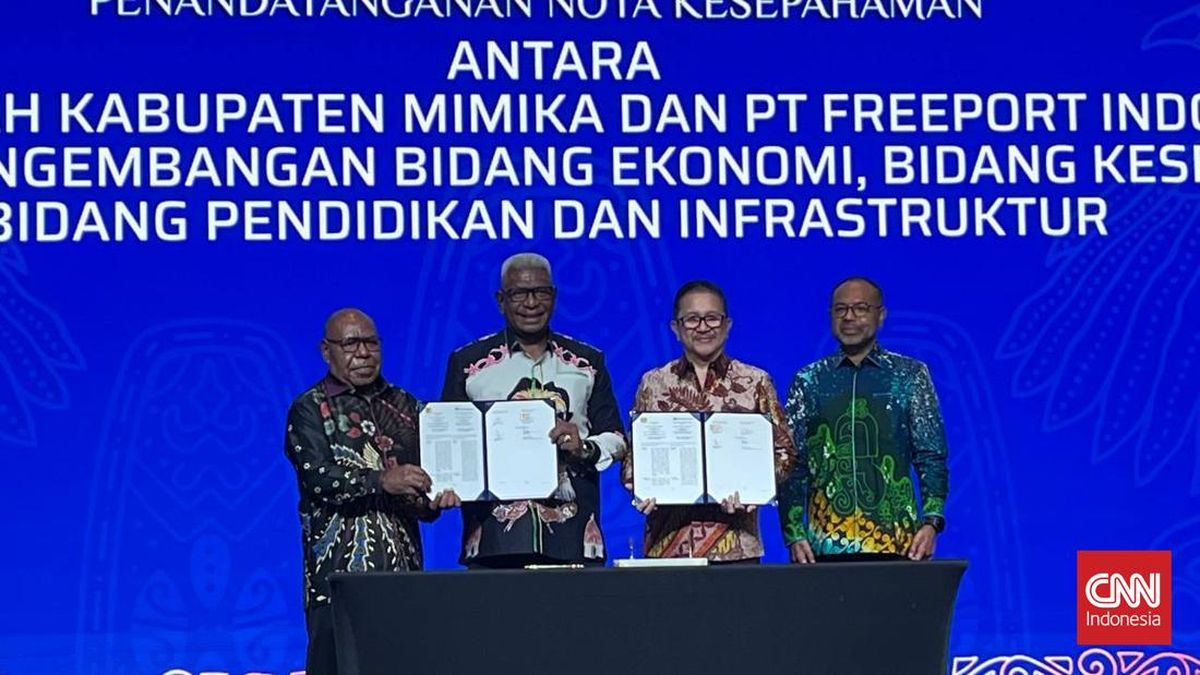 Freeport Gaet Pemkab Mimika-YPMAK, Perkuat Program Pendidikan-Ekonomi