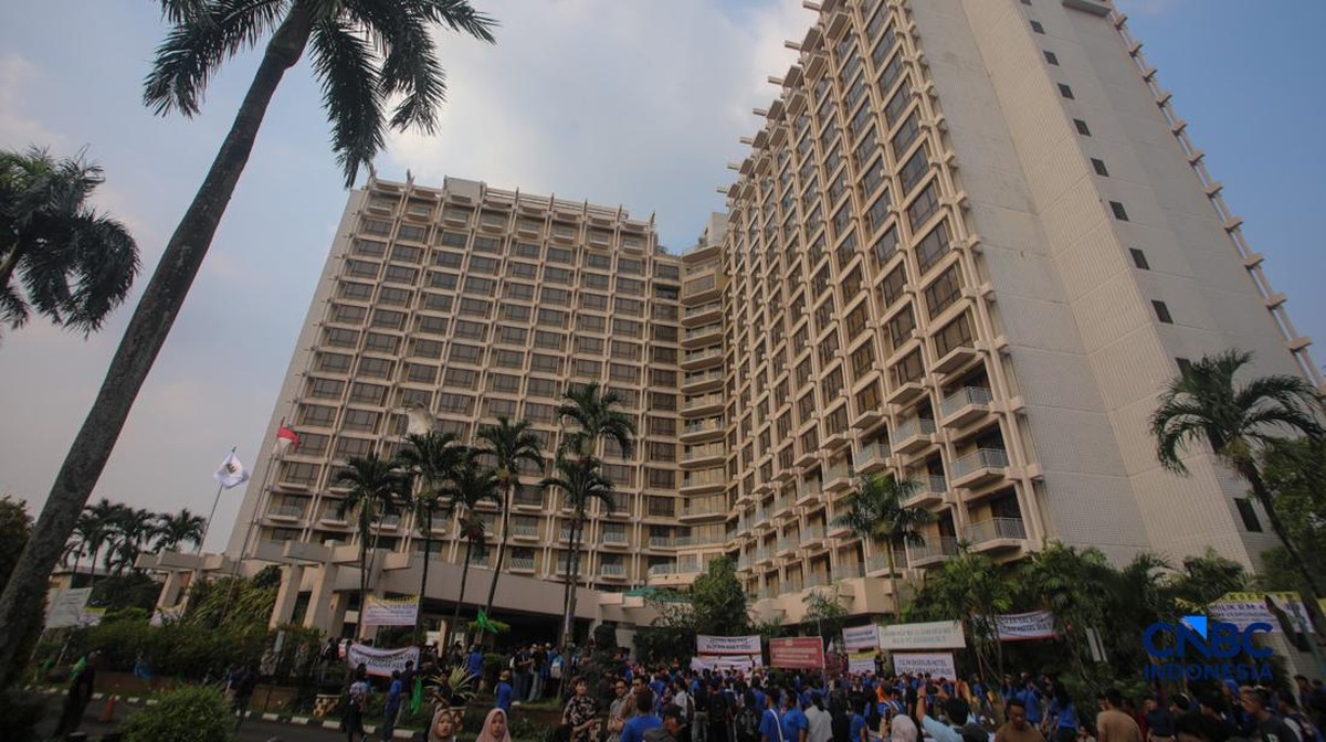 Potret Suasana Hotel Sultan Jelang Eksekusi Lahan Besok