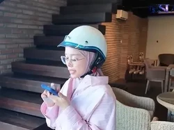 Ekspresi Lesti Kejora Kaget Tahu Harga Kursi Santai saat Belanja Furnitur di Bali