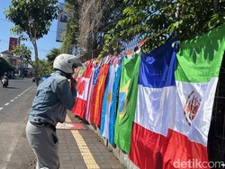 Euforia Piala Dunia 2026, Bendera Portugal dan Argentina Laris di Bali