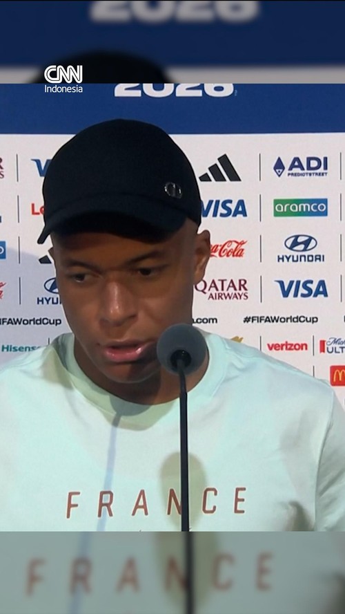 Kylian Mbappe mengatakan dirinya senang menorehkan jejak dalam sejarah sepak bola Prancis pada Rabu (17/6).