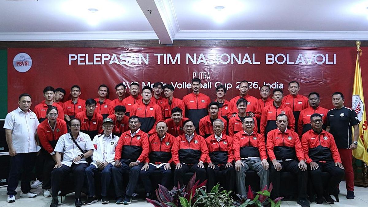 Timnas Voli Indonesia Ditarget Tembus 4 Besar Avc Men's Cup 2026