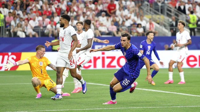 Timnas Inggris menang 4-2 atas Kroasia di Piala Dunia 2026.