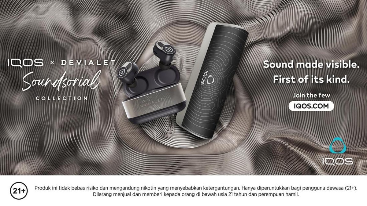 Koleksi Eksklusif, IQOS dan DEVIALET Rilis Soundsorial Collection