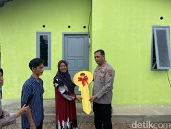 Bantu Warga Kurang Mampu, Polda Babel Komitmen Gencarkan Bedah Rumah