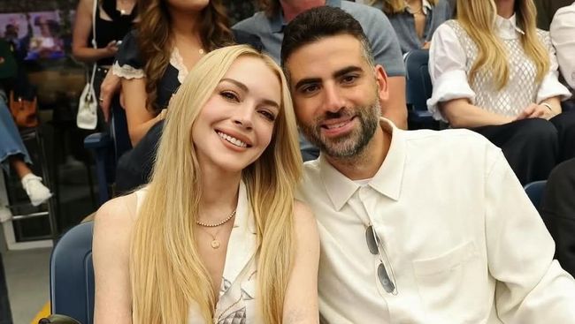 Lindsay Lohan Bagikan Momen Ulang Tahun Suami Keturunan Arab, Beri Ucapan Manis