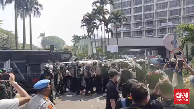 Situasi Hotel Sultan Pelaksanaan Eksekusi Ricuh.