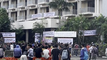 Situasi Hotel Sultan GBK Jelang Pelaksanaan Eksekusi