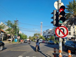 9 Traffic Light di Surabaya Padam, Lalu Lintas Sempat Semrawut