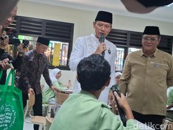 Menko AHY Cek Progres Rehabilitasi MTs di Bogor yang Sempat Ambruk