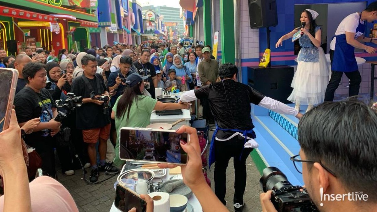 Aldi Taher dan Chef Hideki duel masak