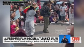 Aliansi Perempuan Indonesia Turun ke Jalan