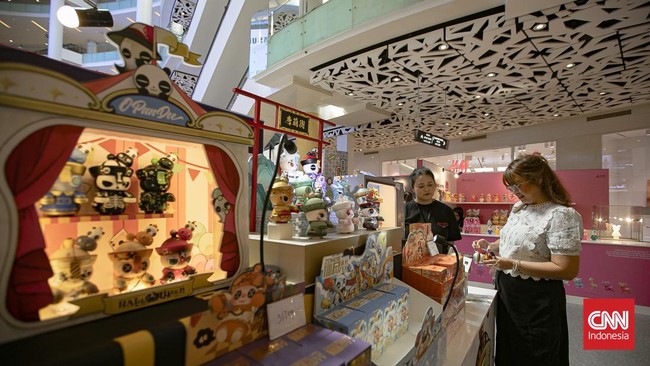 Amazing Toy Show (ATS) Indonesia 2026 digelar di Gandaria City Mall, Jakarta, Jumat (19/6).