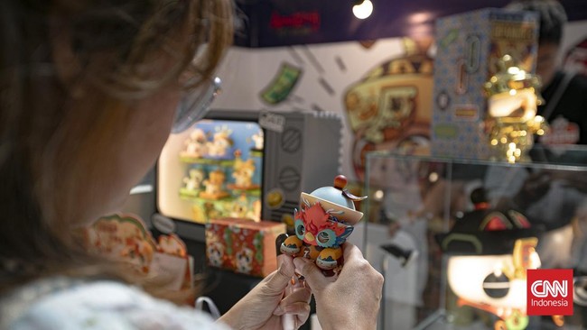 Amazing Toy Show (ATS) Indonesia 2026 digelar di Gandaria City Mall, Jakarta, Jumat (19/6).