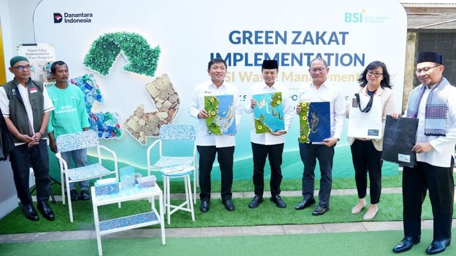 BSI Ajak Masyarakat Ubah Sampah Jadi Emas dengan Green Zakat