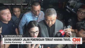 VIDEO: Davina Karamoy Jalani Pemeriksaan Terkait Hanania Travel