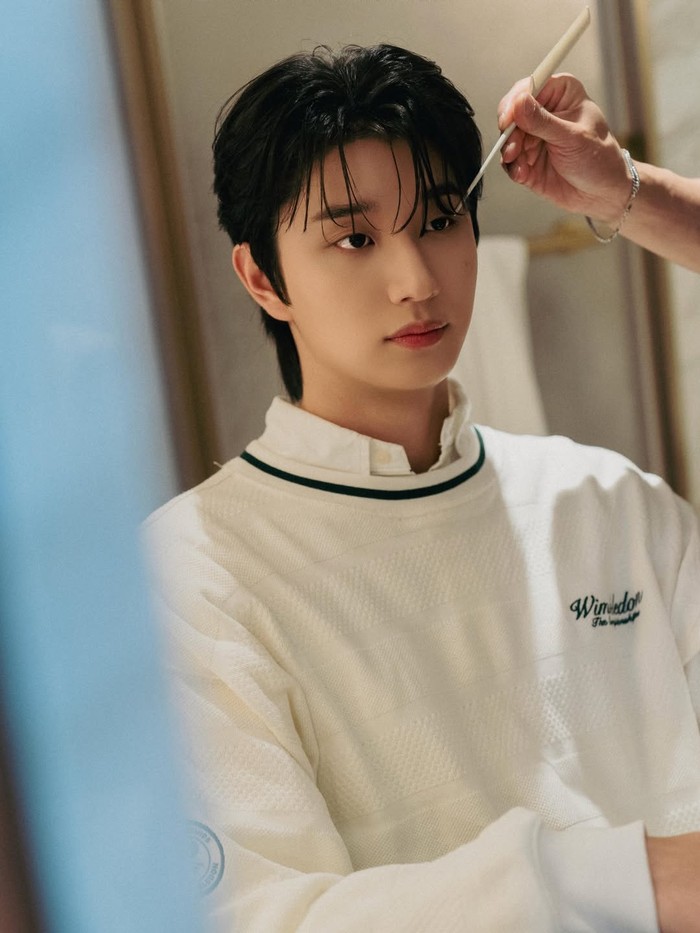 Terakhir, Kim Jae Won mengingat kesempatan beharganya dalam event Wimbledon Capsule Pop-Up Store dengan meninggalkan caption, 