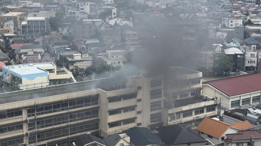 JAPAN-SCHOOL/FIRE