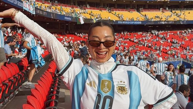 Curi Perhatian, 5 Potret Gaya Jennifer Bachdim Nonton Langsung Piala Dunia 2026 Di As