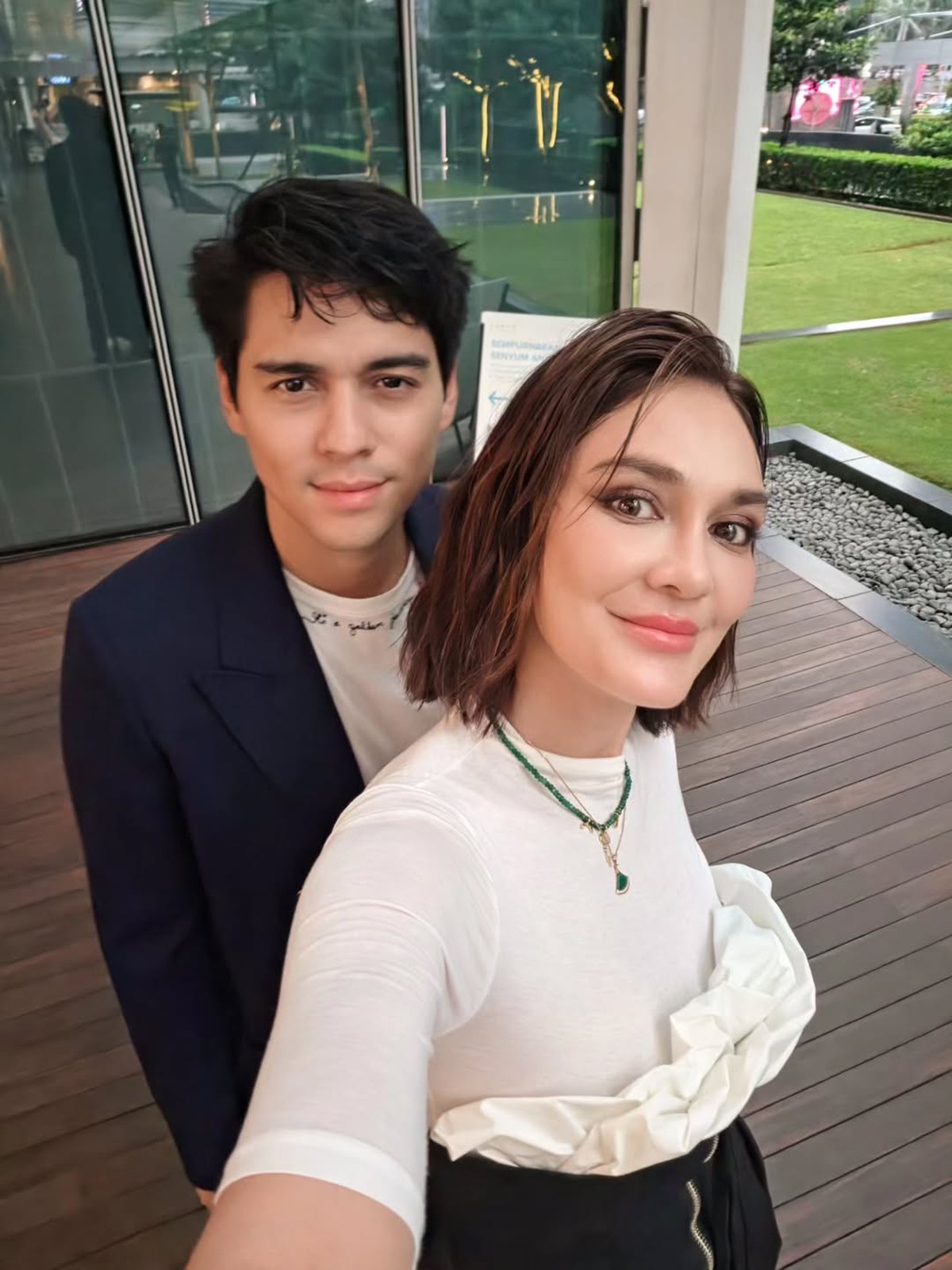 Luna Maya dan Maxime Bouttier