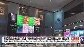 MSCI Turunkan Status Information Flow Indonesia Jadi Negatif