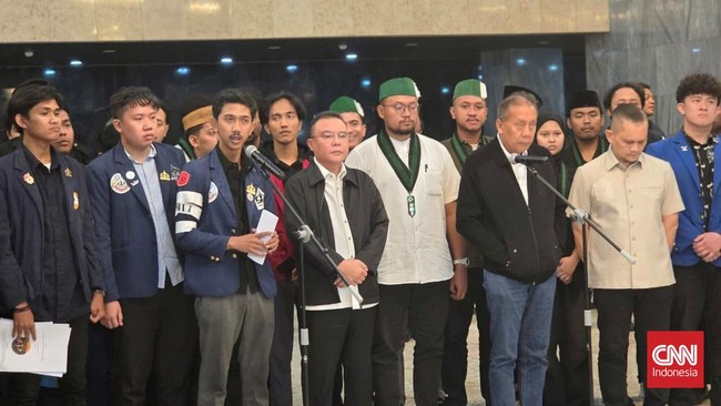 Pimpinan DPR terima perwakilan massa mahasiswa