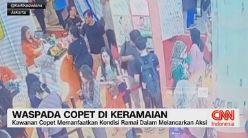 VIDEO: Waspada Copet di Keramaian