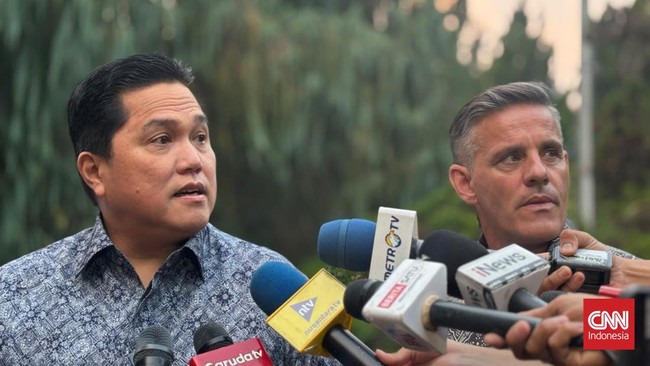 Prabowo Panggil Erick Thohir dan John Herdman ke Hambalang