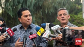Prabowo Panggil Erick Thohir dan John Herdman ke Hambalang