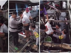 Pencuri HP di Lampung Nekat Terjun ke Laut Saat Dikejar Polisi