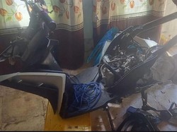 Gudang Mutilasi Motor Curian di Makassar Digerebek, 1 Pelaku Ditangkap