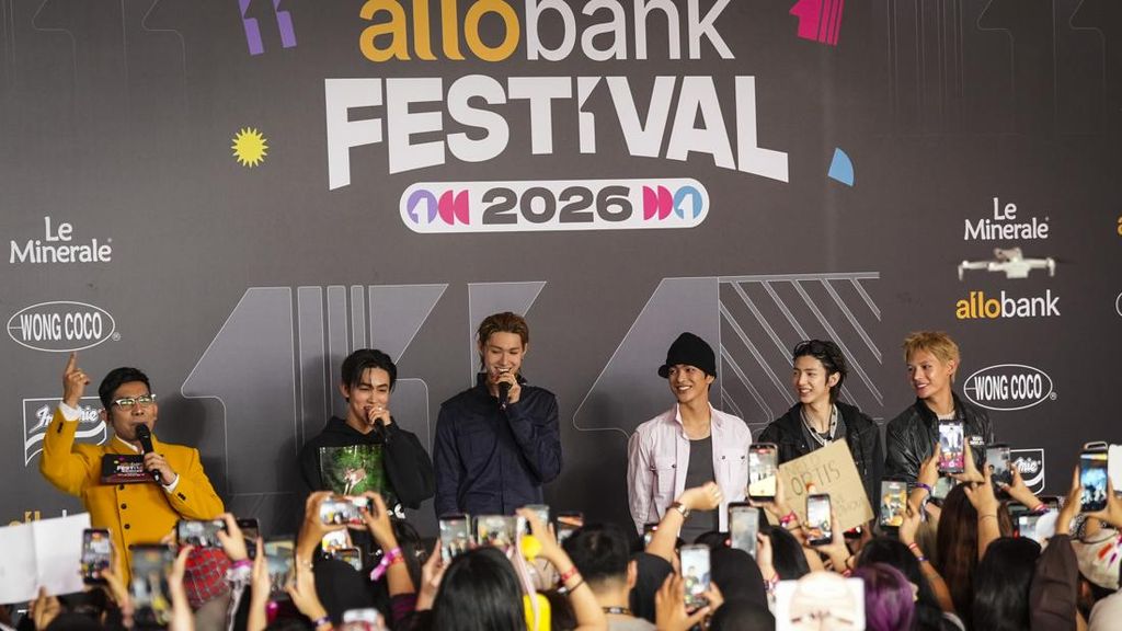 FOTO: Kemeriahan CORTIS dan COER di Red Carpet Allo Bank Festival