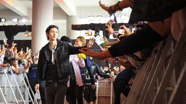 CORTIS di Red Carpet Allo Bank Festival 2026, Indonesia Arena, Sabtu (20/6/2026). (CXO Photography)