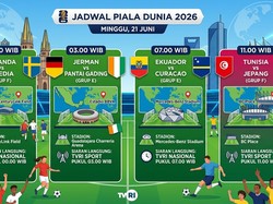 Jadwal Piala Dunia 2026 Minggu 21 Juni, Jerman dan Belanda Tanding