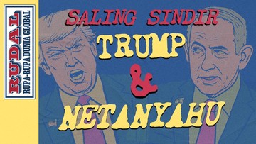 RUDAL: Saling Sindir Trump dan Netanyahu