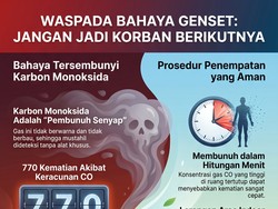 Jangan Taruh Genset di Tempat Ini, Risikonya Bisa Mematikan