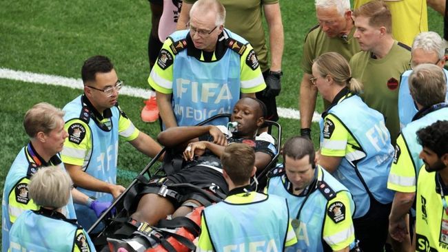 Momen Ismael Kone Patah Kaki Saat Lawan Qatar, Bunyinya Terdengar hingga Siaran TV