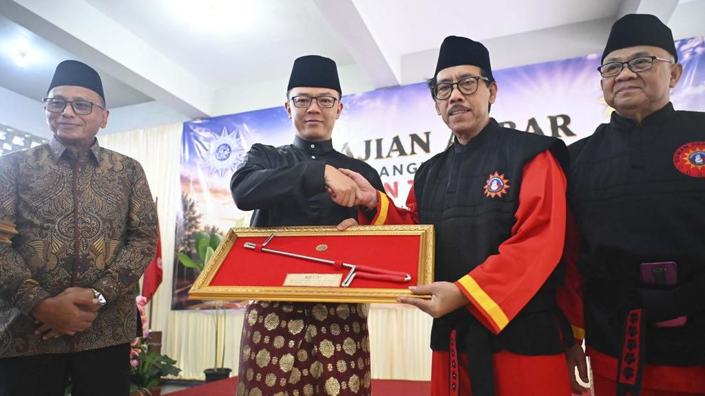 Beri Sumbangan, Sugiono Puji Pembangunan Padepokan Tapak Suci di Jogja