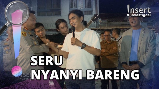 Momen Keseruan Charly Van Houten Hibur Warga Binaan Lapas Ciamis