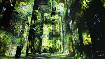 FOTO: Menjelajah Hutan Amazon Lewat AI di Museum Los Angeles