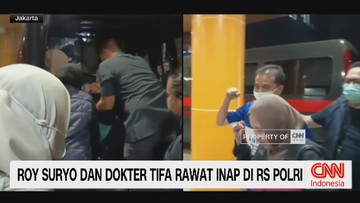 VIDEO: Roy Suryo Dan Dokter Tifa Rawat Inap di RS Polri
