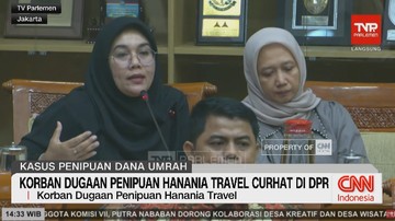 VIDEO: Korban Penipuan Hanania Travel Curhat di DPR