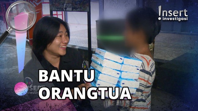Potret Perjuangan Anak-anak Penjual Tisu di Balik Gemerlap PRJ